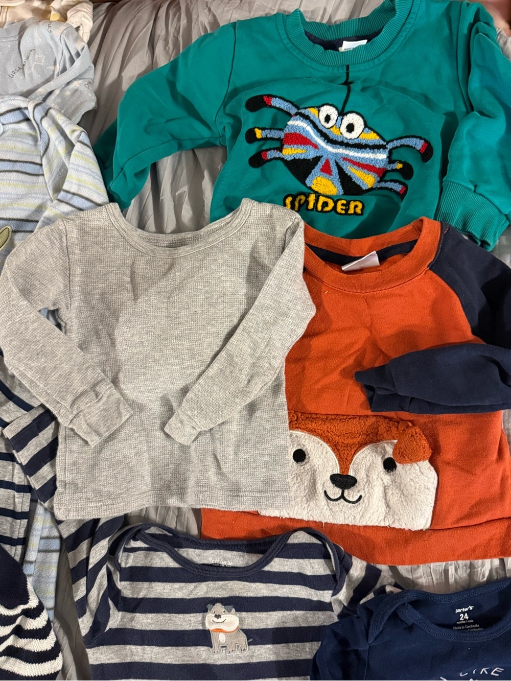 2T Long Sleeve, Pant & Onsie Bundle - Picture 5 of 10